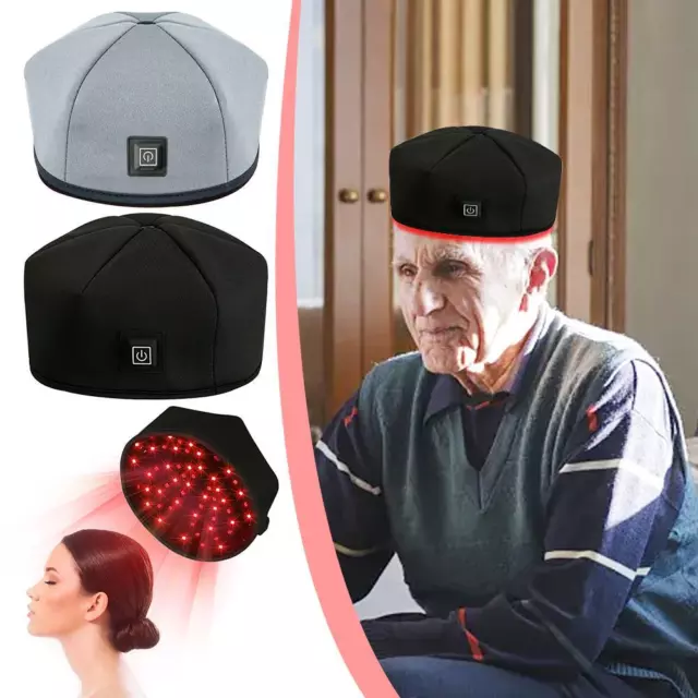 Red Infrared Light Therapy Cap Hat Hair Loss Regrowth Helmet Head Led Hat 2