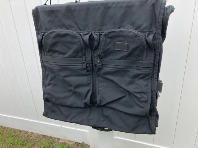 Tumi Black Nylon  Bi-fold Garment Travel Bag Carry On  23x24