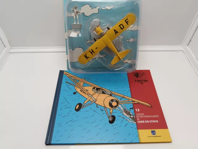 #13 L'avion De Reconnaissance Coke En Stock En Avion Tintin Editions Moulinsart