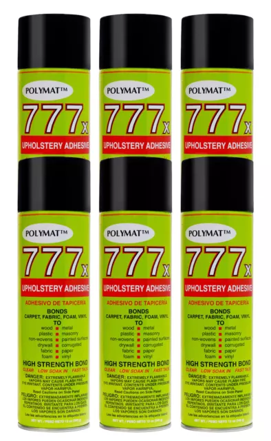 2 CANS FOAM & Fabric Glue--Spray Adhesive--Quick Tack $17.90
