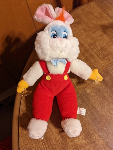 Plush Dolls Roger Rabbit Stuffed Animal Vintage 14 Roger Rabbit