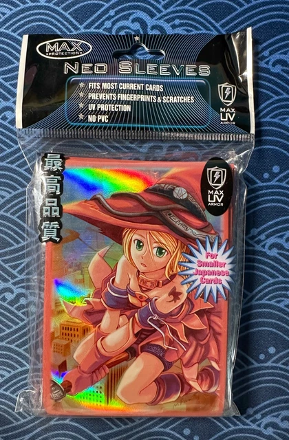Yugioh Card Sleeves Clear 60-Count Max Protection Small Deck Sleeves For Yu-Gi-Oh! Cards Manga Witch 2 Design Yugioh Oversleeves Yugioh Card Sleeves Clear 60-Count Max Protection Small Deck Sleeves For Yu-Gi-Oh! Cards Manga Witch 2 Design Yugioh Oversleeves