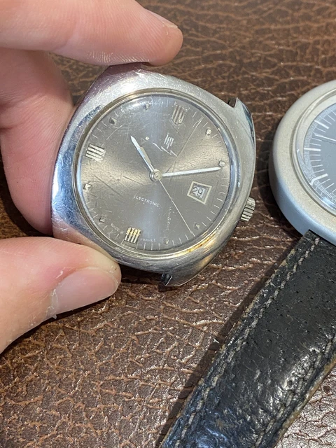 PAIRE ANCIENNES AIGUILLES MONTRE STOCK LIP DE 1970 LIP