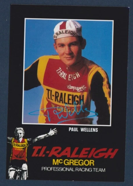 Maillot Cycliste Vintage Ti Raleigh Mc Gregor – Campagnolo – Acrylique – Taille 4/L