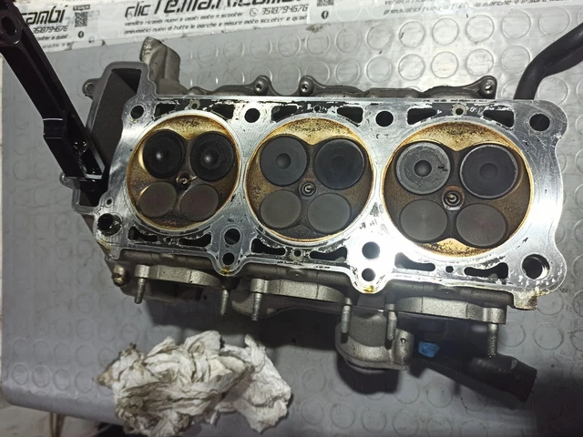 Testata Completa Di Albero A Camme 10.000 Km Mv Agusta Rivale 800 Rep Mv