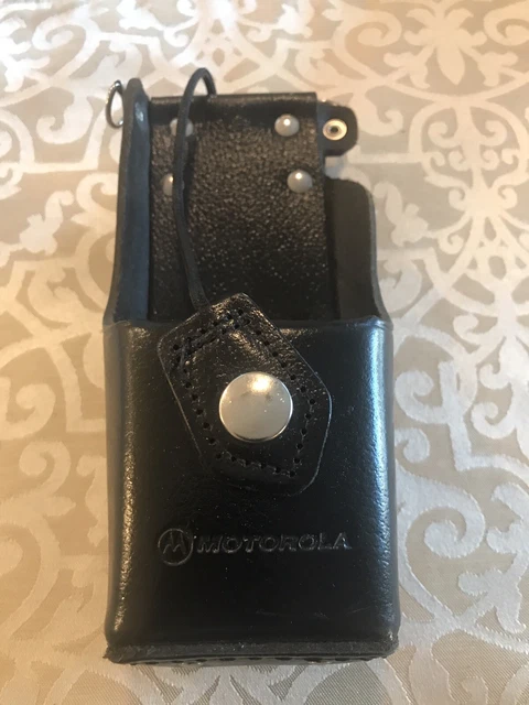 Motorola handie talkie leather holder