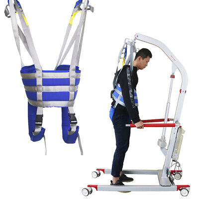 Elevación de cuerpo completo cabestrillo para caminar Hoyer ayuda para pacientes de pie rango de cintura ajustable