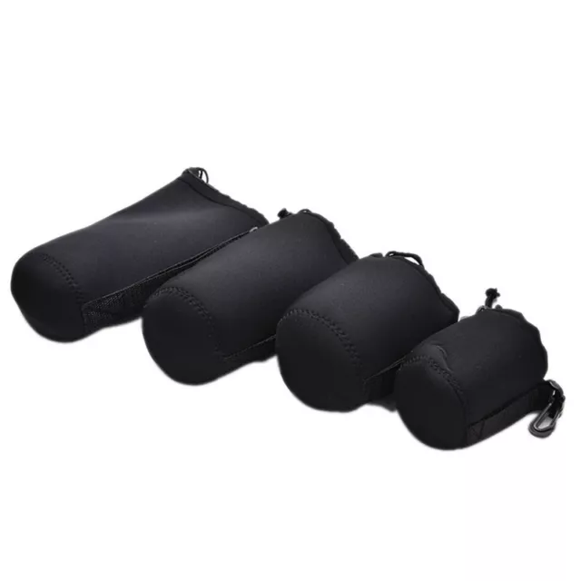 Neoprene Waterproof Soft Camera Lens Pouch Storage Bag Case Size- S M L XL  S WS