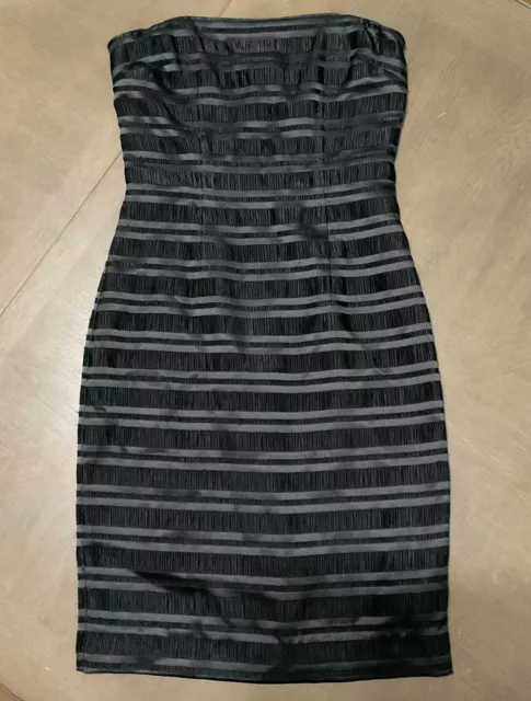 Black Halo Eve By Laurel Berman Black Strapless Dress Size 4