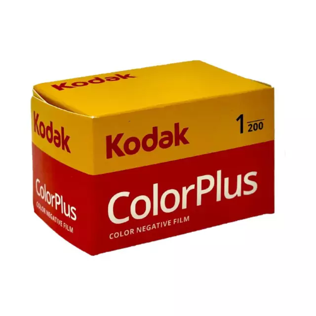 Kodak ColorPlus 200 - 35mm 36 Exposure Colour Negative Film