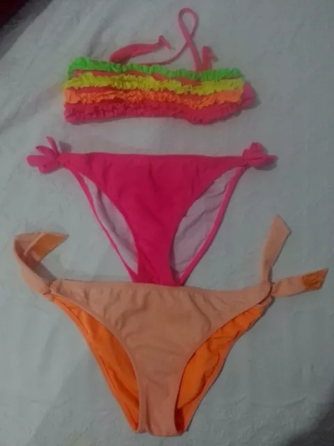 CALZEDONIA LOTTO 626 costume bimba bambina mare piscina 3 anni