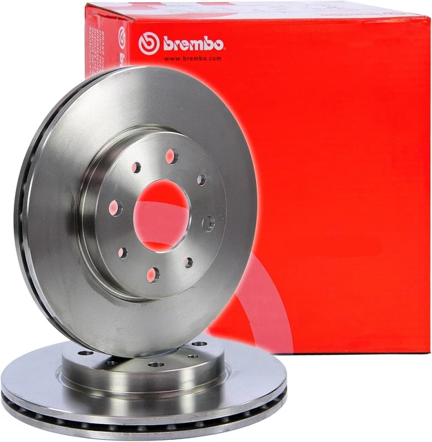 Kit Dischi E Pastiglie Freni Anteriori Brembo 08.7238.10 + P61074 Per Citroën C2, C3 - Foto 6