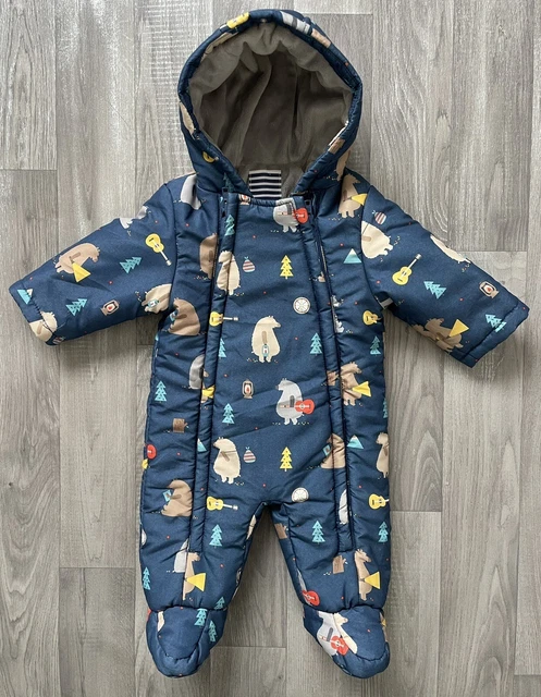 Boys best sale footless snowsuit