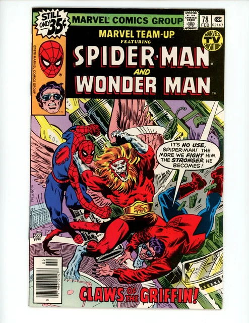 Marvel Team-Up #78 1979 VF Wonder Man Al Milgrom Spider-Man Comic Book