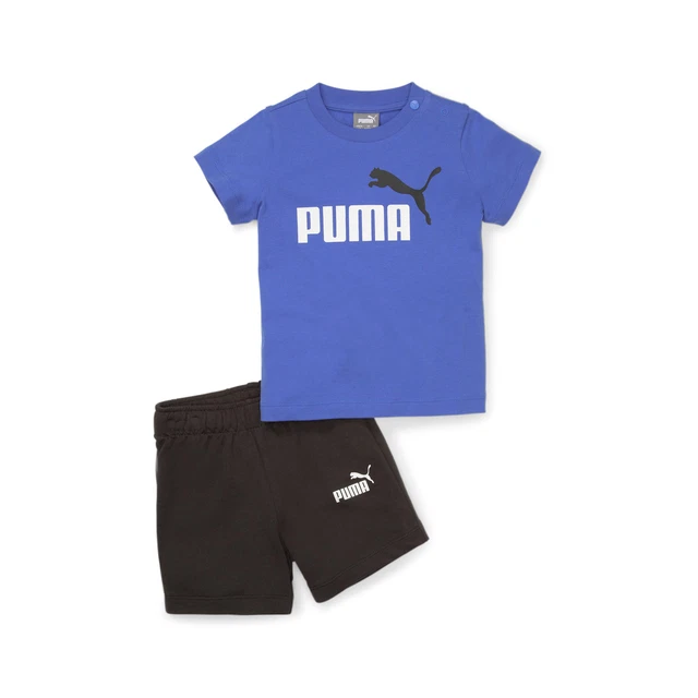 Completo bambino puma minicats tee & shorts set 845839.92