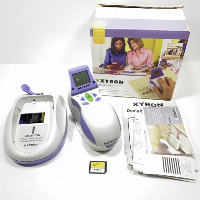 Xyron Lot Design Runner Handheld Printer 4375-001