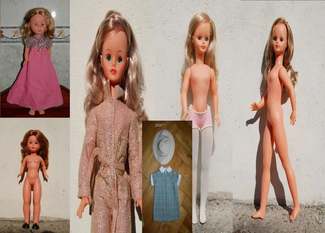 Poupée Cathie De Bella, Année 1973, Dans Sa Tenue D'origine, Très Bon état Vintage