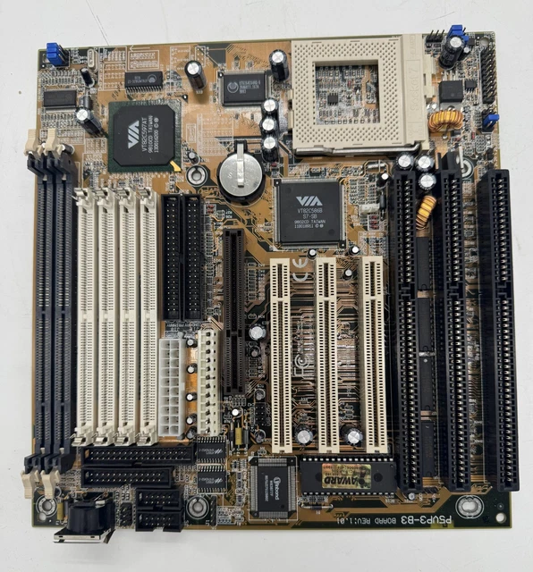 Isa Computer Part MOTHERBOARD, TEKRAM P5VP3-B3 , AT , 3X ISA, 3x PCI £207.95 - PicClick UK