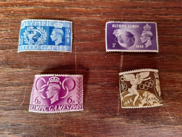 1948 Olympic Games Stamps Unused