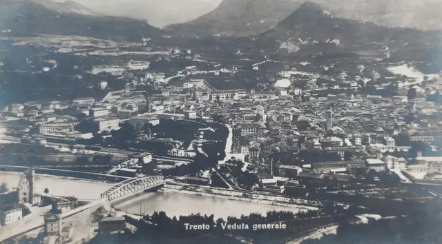 Cartolina - Trento - Veduta generale - 1920 ca.