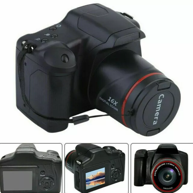 Digitale Spiegelreflexkamera TFT-LCD-Bildschirm HD16MP 1080P 16X Zoom Anti-Shake