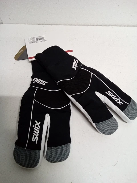 Swix Womens Women Star Xc 2.0 Insulated Ski Snowboard Split Mitt Black #O4