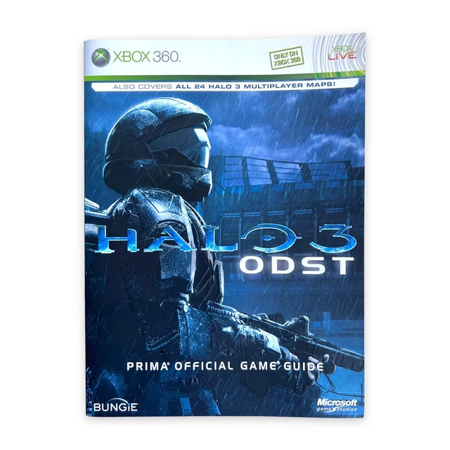 Halo 3 Prima Odst Official Game Guide Xbox 360 Walk Through Strategy