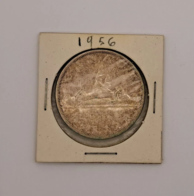 Royal Canadian Mint 1956 Silver $1 Dollar Coin