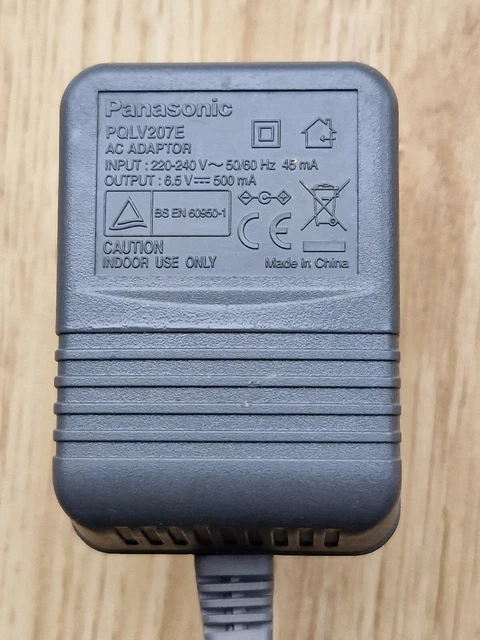 Original Panasonic Pqlv207E Ac Adapter For Cordless Phone