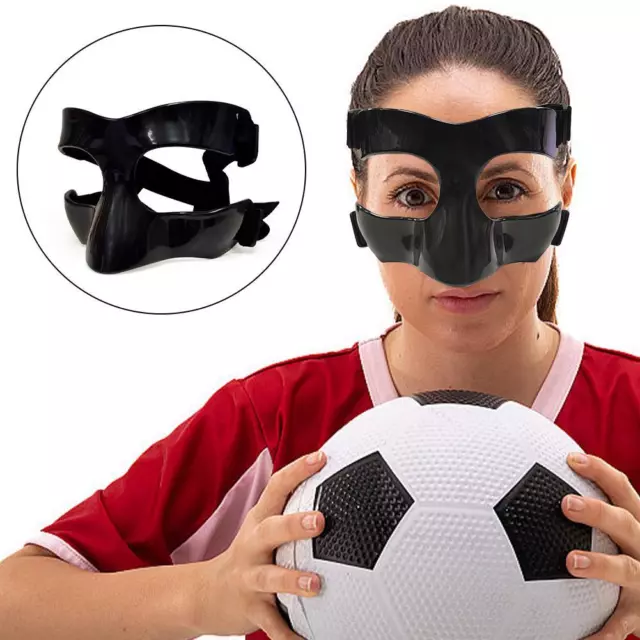 Sports Nose Guard Baseball Face Guards for Broken Nose Black Basketball Mask