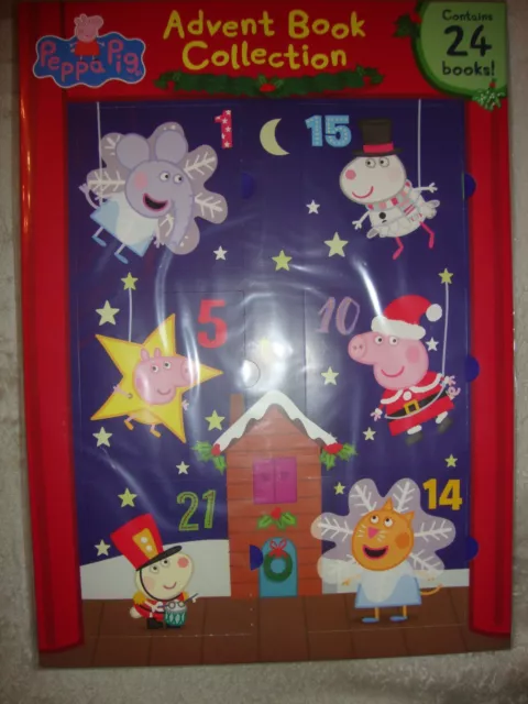 Peppa Pig Advent Calendar Peppa Pig Advent Book Collection Brand New RRP £19.99