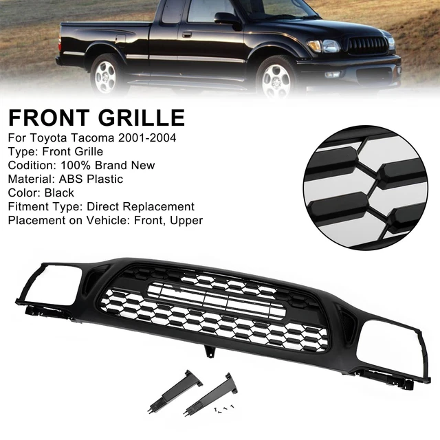 FRONT BUMPER Grill Grille Fit Toyota 20012004 TRD PRO