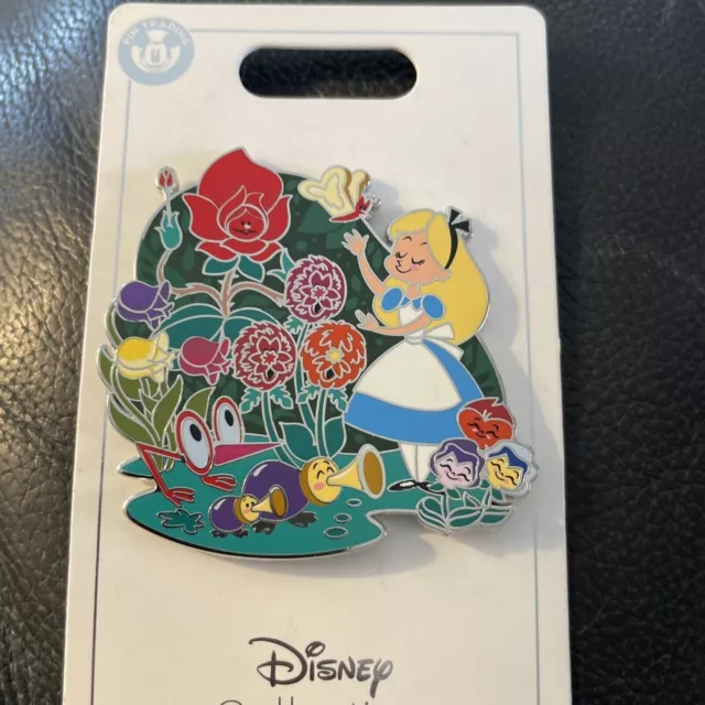 DISNEY PARKS 2 Pin Lot Alice in Wonderland stuck in house + Oysters - NEW  $17.99 - PicClick