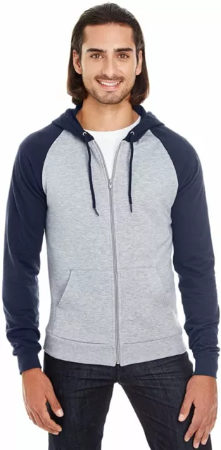 American Apparel Unisex California Fleece Zip Hoodie