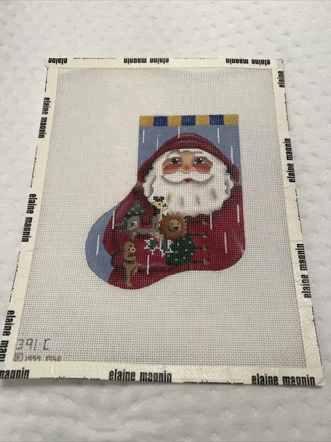 Melissa Shirley Designs Needlepoint canvas - Noah’s Ark Mini Stocking