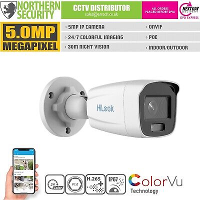 Colorvu 5mp IP PoE rj45 ipc-t259h 2.8mm Outdoor hilook durch Hikvision Full Kit 