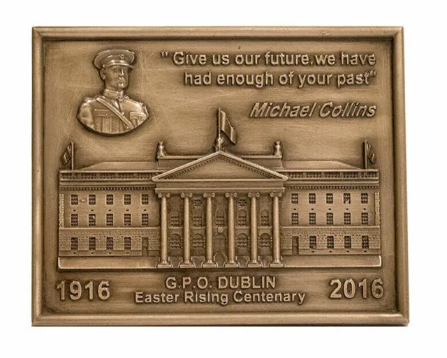 Targa GPO Dublino Centenario della Risurrezione di Pasqua 1916-2016 Michael...