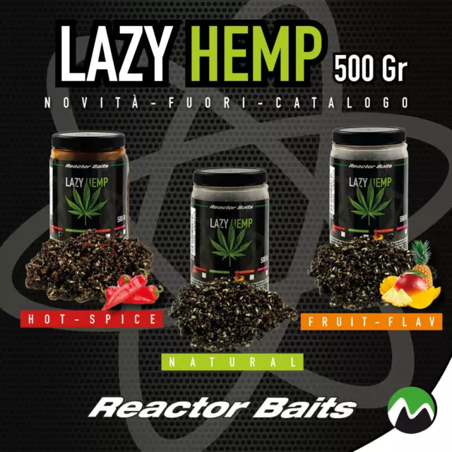 Canapa LAZY HEMP REACTOR BAITS - HOT SPICE 500GR