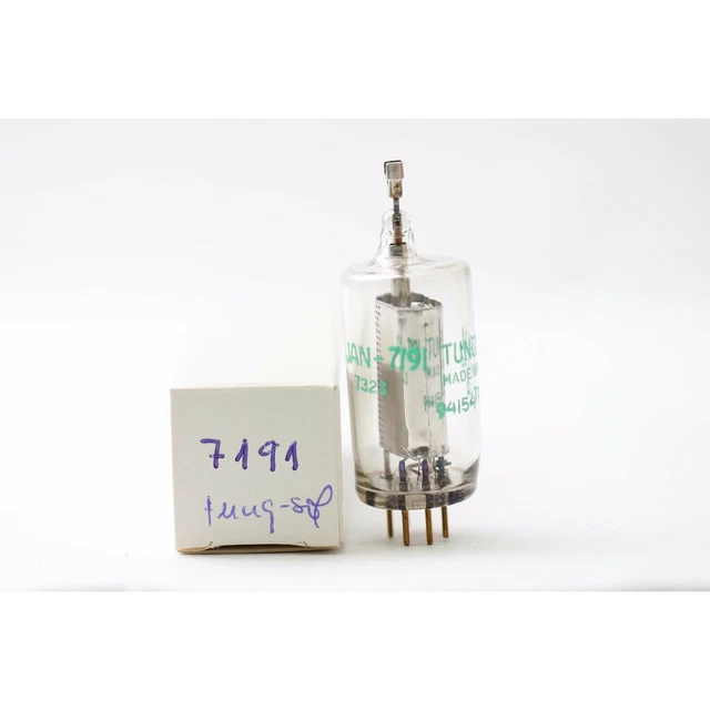 1 X Tung Sol 6SL7GT/6SL7 Or Broche Tube, Tout Neuf en Boîte eBay