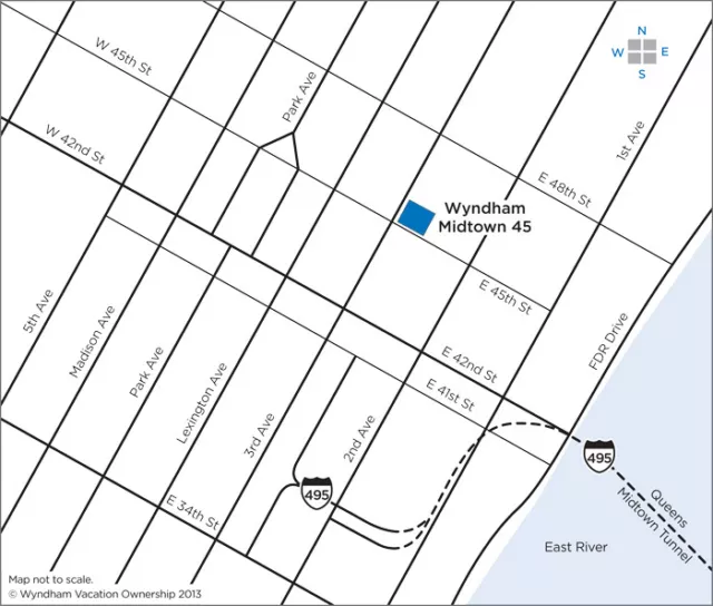 Wyndham Midtown 45 at New York City NYC  2 bdrm 2