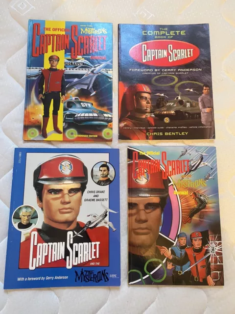 Bundle of Captain Scarlet Books. Gerry Anderson