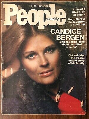 July 28th 1975 - People magazine w/Candice Bergen on the cover