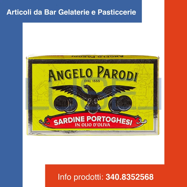Gr 480 Sardine In Olio Di Oliva Portoghesi Lavorazione A Mano