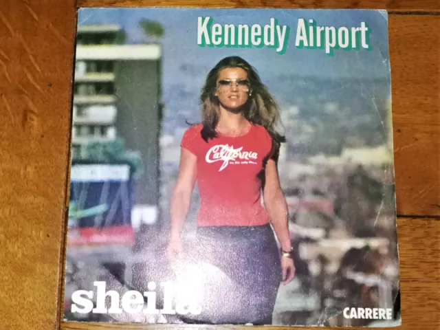 Sheila - Kennedy Airport ( Disque 45 T ) - V10 -