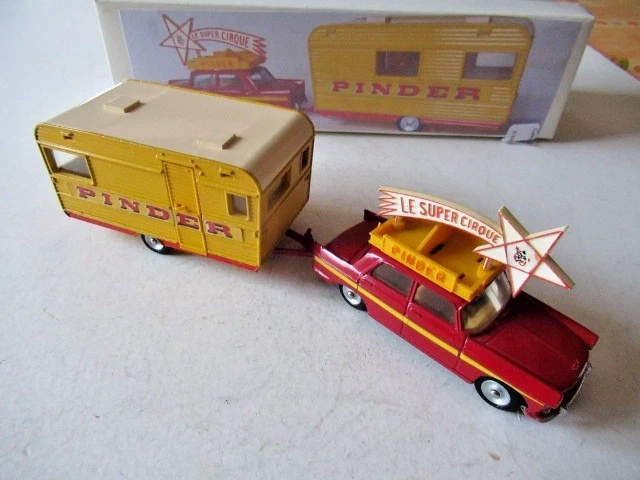 Peugeot 404 Dinky Junior – Neuve, Rouille Avec Pneus Dunlop – Années 60