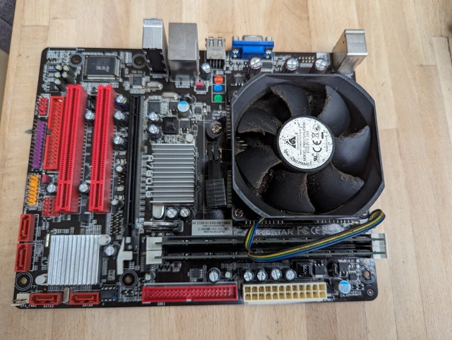 BIOSTAR A780LB SOCKET AM2 DDR2 MicroATX Motherboard with I/O Shield £15 ...