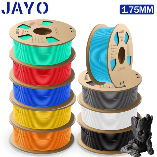 JAYO 1.1KG PLA Meta SILK PLA+ PETG TPU ABS 3D Printer Filament 1,75mm 650G Spool