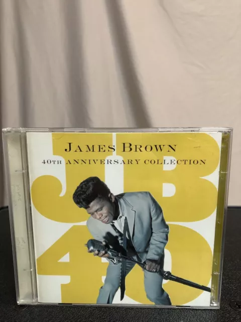 CD - James Brown - 40th Anniversary Collection - Greatest Hits - 1996 Polygram