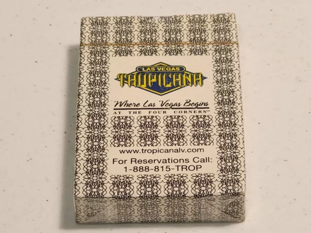 VTG Tropicana Casino "Where Las Vegas Begins At The Four Corners" Playing Cards