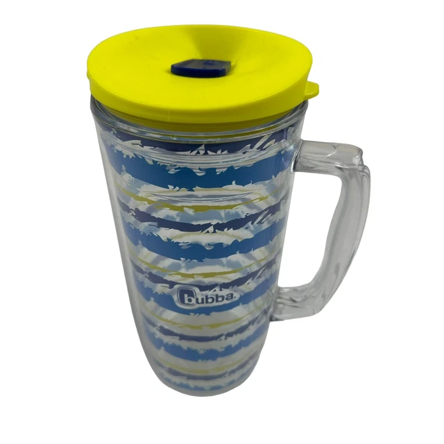 Bubba 48 oz Classic Insulated Mug Double Wall Tumbler BPA Free Travel Striped